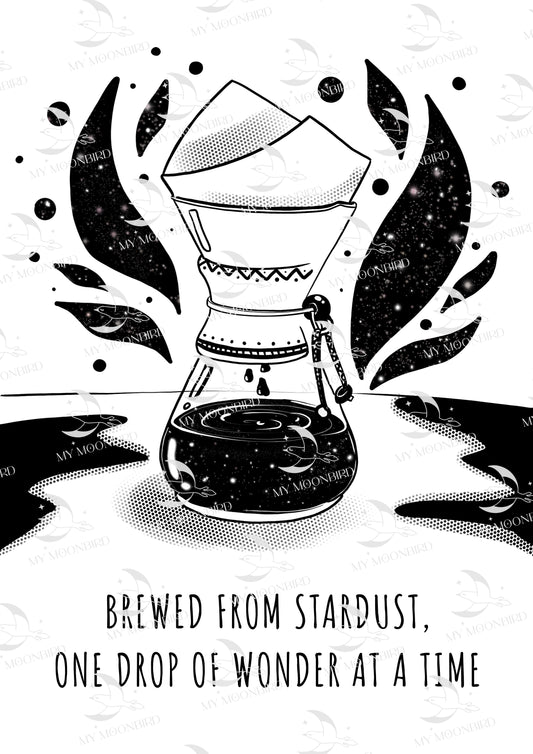 Brewed from Stardust [Digital Illustration]
