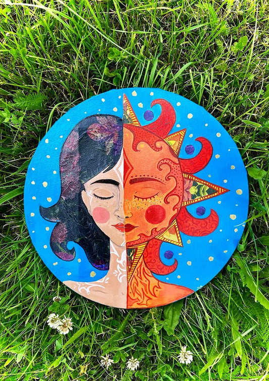 Connection – Mixed Media Artwork - My Moonbird