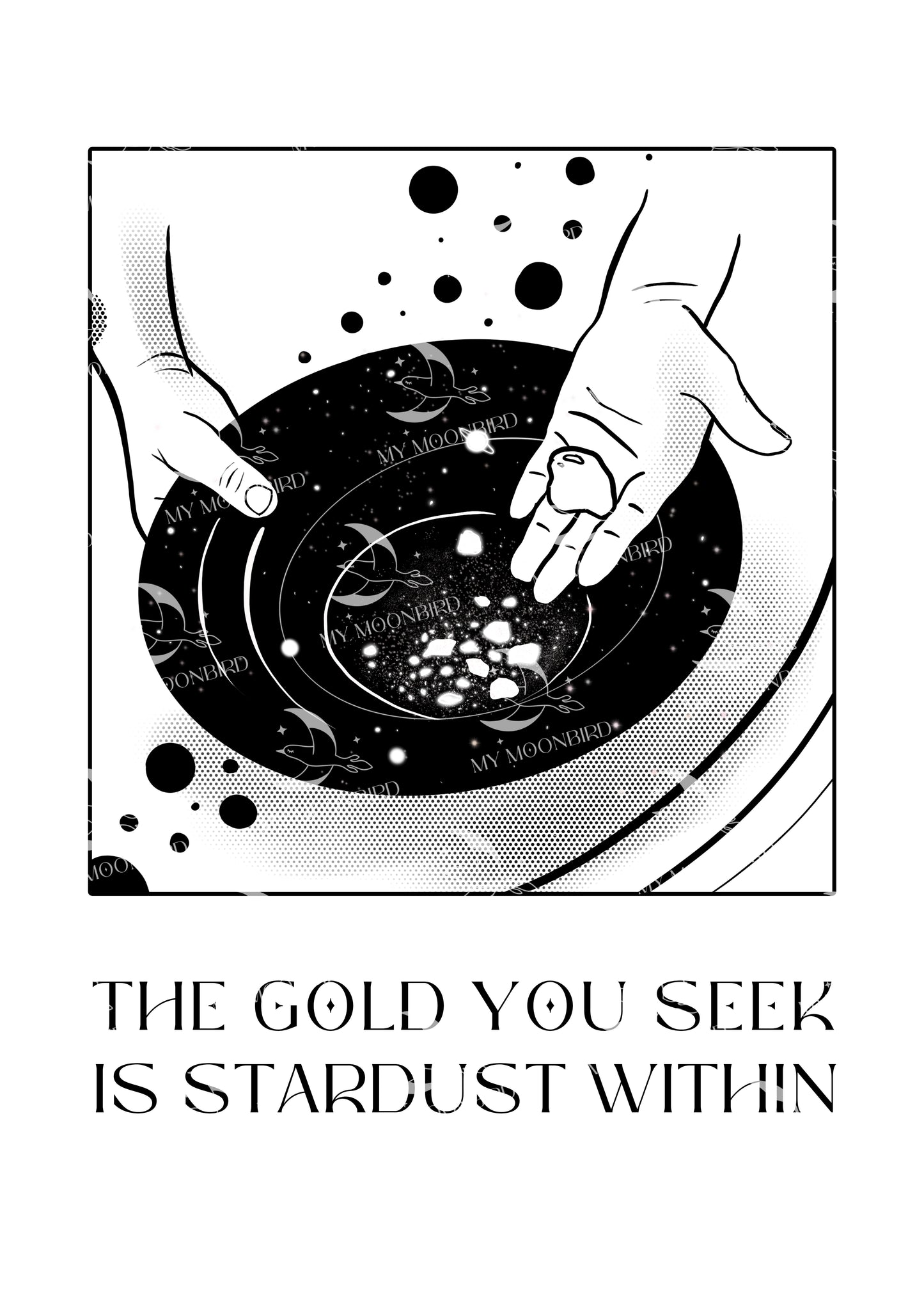 Gold Within [Digital Poster]