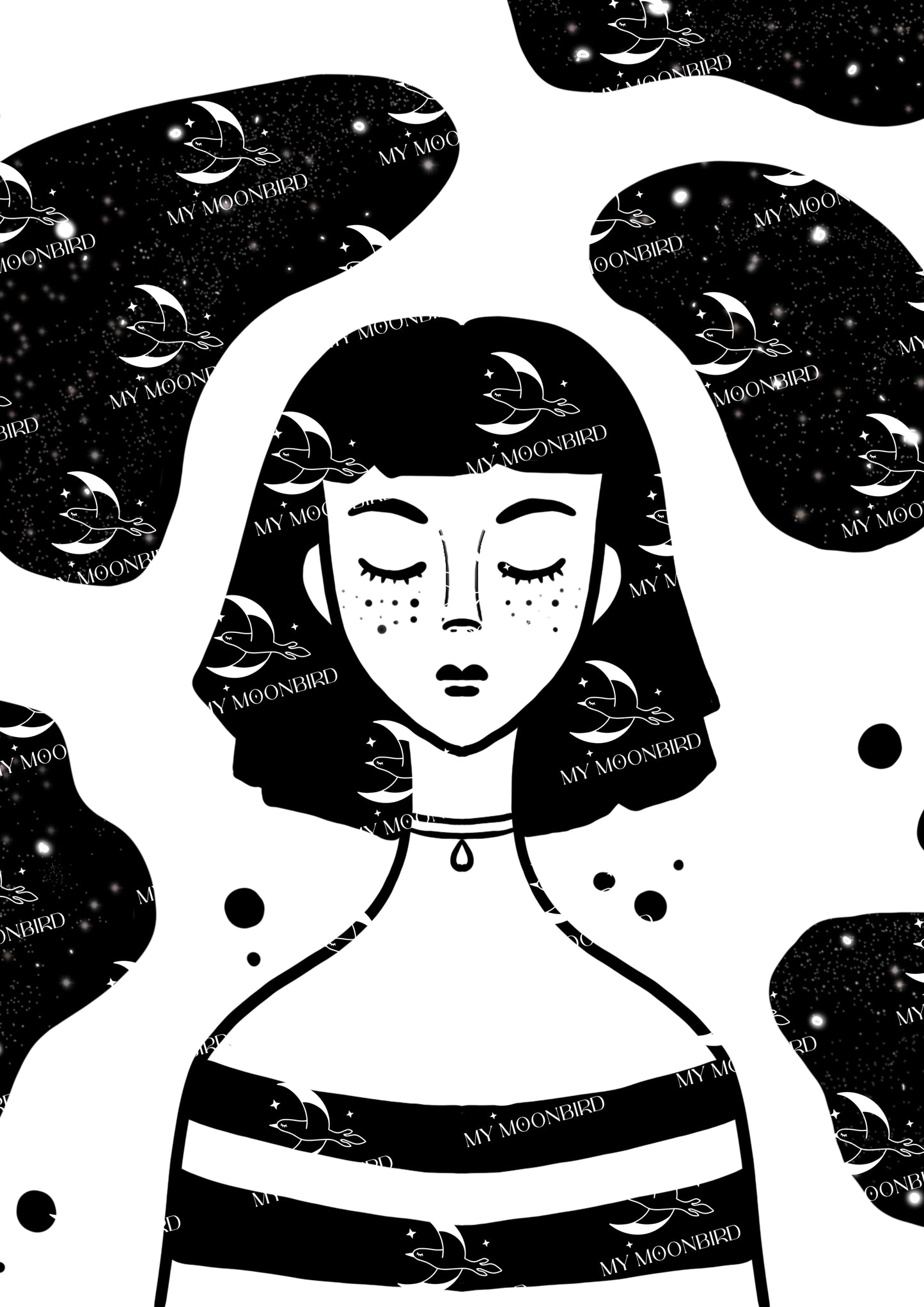 In her Mind [Digital Illustration]